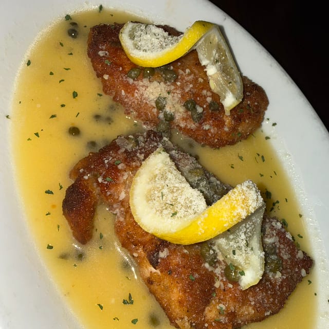 Chicken Piccata Pasta.