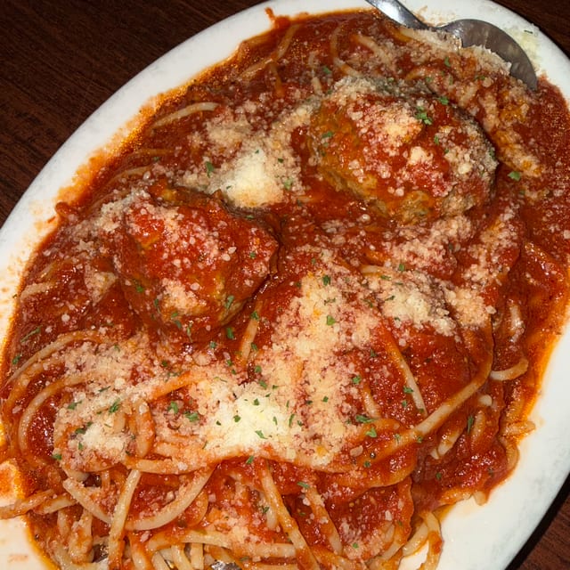 Spaghetti with Meatballs.