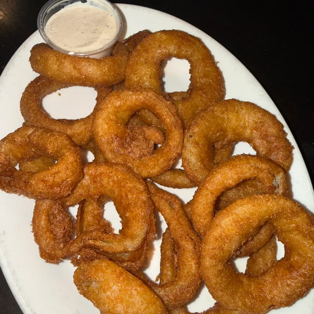 Beer Battered Onion Rings.