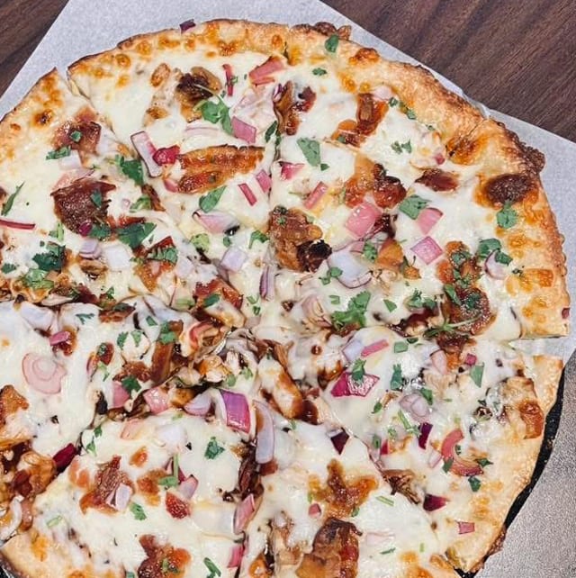 BBQ Chicken Specialty Pizza.