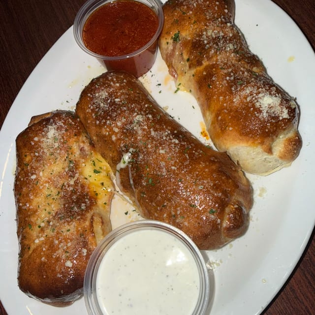 Stuffed Chicken Breadsticks.