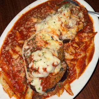 Eggplant Parmesan Pasta