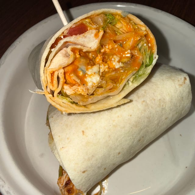 Buffalo Chicken Wrap.