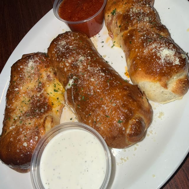 Stuffed Chicken Breadsticks.