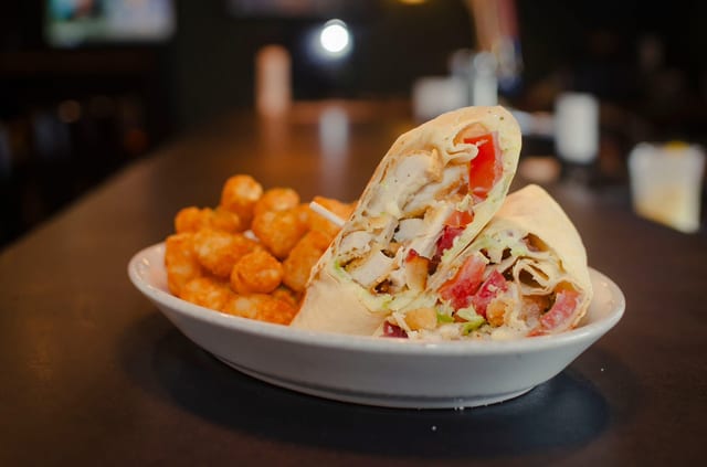 Chicken Bacon Ranch Wrap.