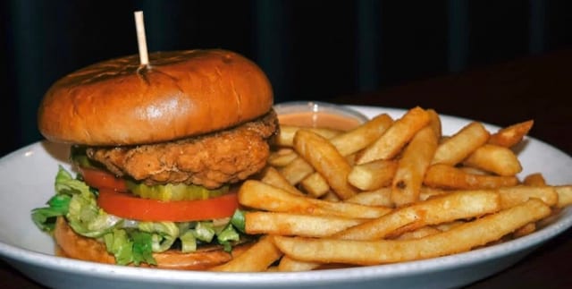 Hot Honey Chicken Sandwich.